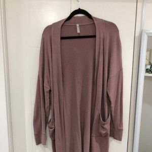 Gilmour Mauve Cardigan - Comfy, cozy, professional